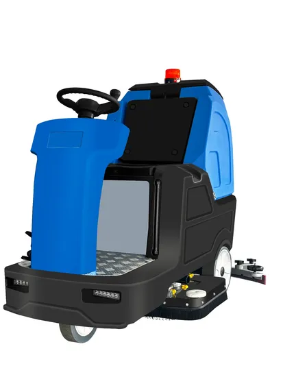 Ride-on Floor Scrubber Battery Powered Industrial Commercial Floor Cleaning Machine
